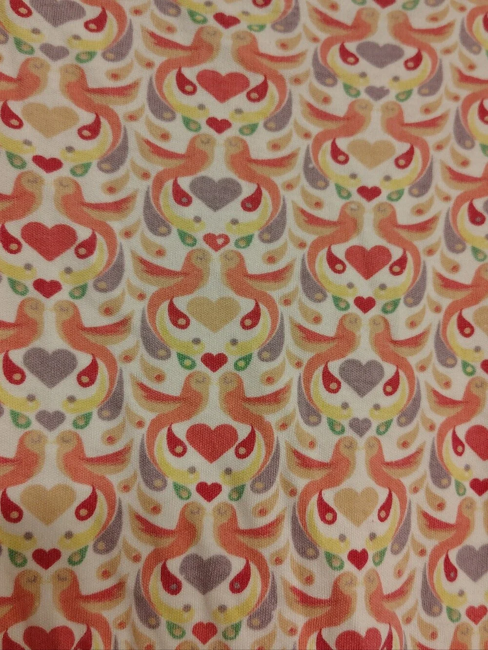 Magnetic Me footie sleeper pink birds & hearts size 6-9 months
